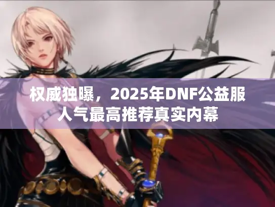 权威独曝，2025年DNF公益服人气最高推荐真实内幕