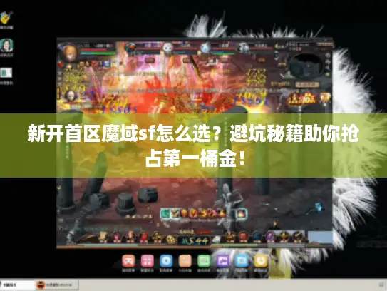 新开首区魔域sf怎么选？避坑秘籍助你抢占第一桶金！