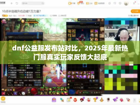 dnf公益服发布站对比，2025年最新热门服真实玩家反馈大起底