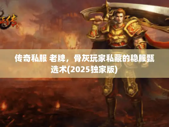 传奇私服 老牌，骨灰玩家私藏的稳服甄选术(2025独家版)