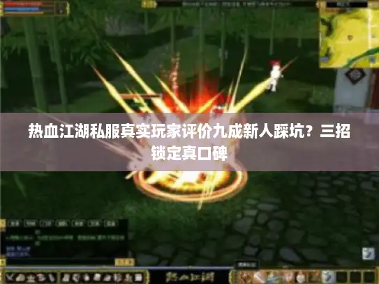 热血江湖私服真实玩家评价九成新人踩坑？三招锁定真口碑