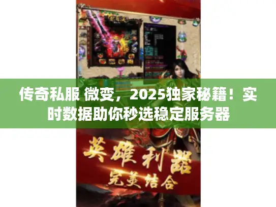 传奇私服 微变，2025独家秘籍！实时数据助你秒选稳定服务器