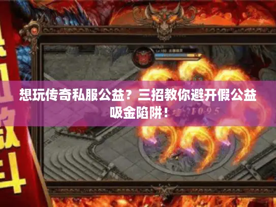 想玩传奇私服公益？三招教你避开假公益吸金陷阱！