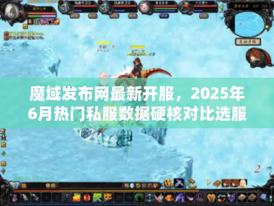 魔域发布网最新开服，2025年6月热门私服数据硬核对比选服秘笈