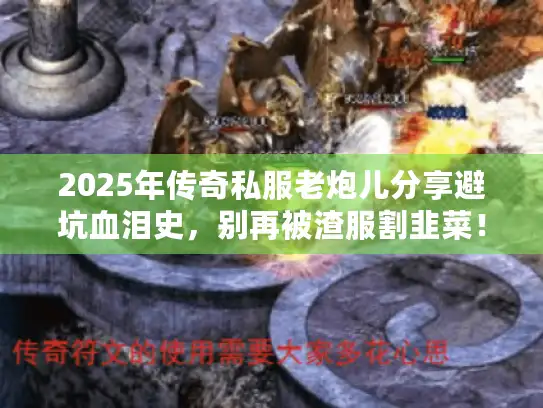 2025年传奇私服老炮儿分享避坑血泪史，别再被渣服割韭菜！