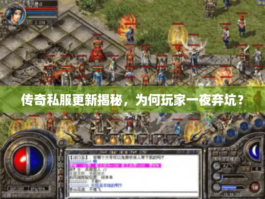 传奇私服更新揭秘，为何玩家一夜弃坑？