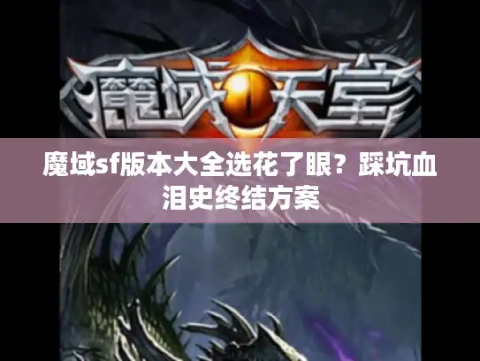 魔域sf版本大全选花了眼？踩坑血泪史终结方案