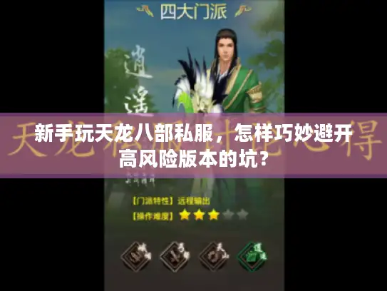 新手玩天龙八部私服，怎样巧妙避开高风险版本的坑？