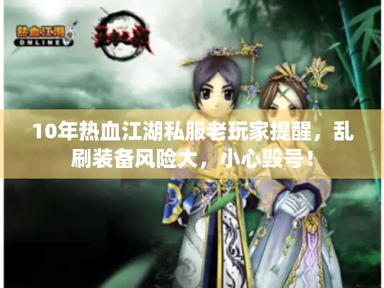 10年热血江湖私服老玩家提醒，乱刷装备风险大，小心毁号！