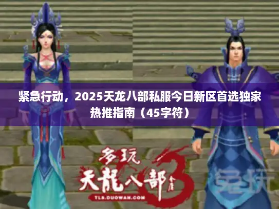 紧急行动，2025天龙八部私服今日新区首选独家热推指南（45字符）