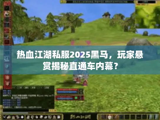 热血江湖私服2025黑马，玩家悬赏揭秘直通车内幕？