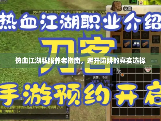 热血江湖私服养老指南，避开陷阱的真实选择