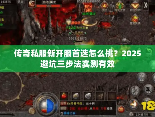 传奇私服新开服首选怎么挑？2025避坑三步法实测有效
