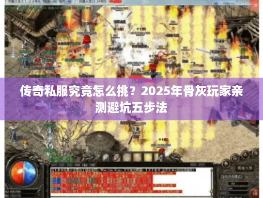 传奇私服究竟怎么挑？2025年骨灰玩家亲测避坑五步法