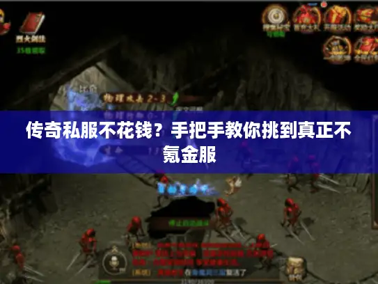 传奇私服不花钱？手把手教你挑到真正不氪金服