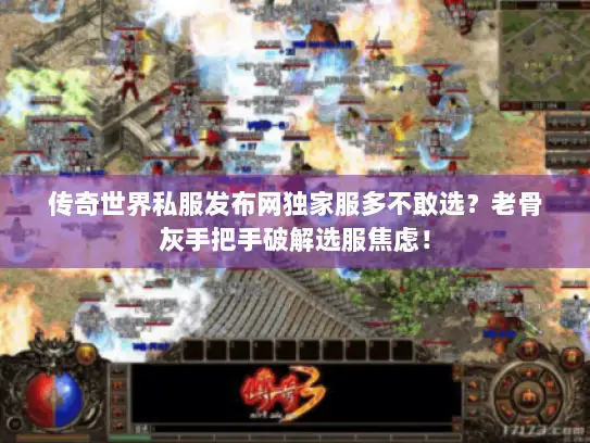 传奇世界私服发布网独家服多不敢选？老骨灰手把手破解选服焦虑！
