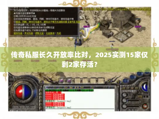 传奇私服长久开放率比对，2025实测15家仅剩2家存活？