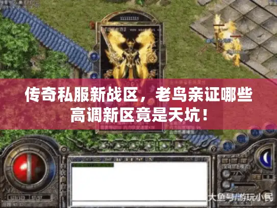 传奇私服新战区，老鸟亲证哪些高调新区竟是天坑！
