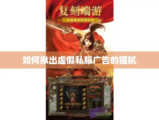如何揪出虚假私服广告的猫腻