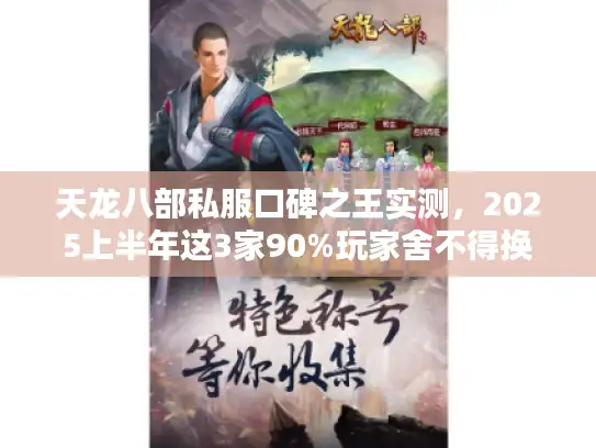 天龙八部私服口碑之王实测，2025上半年这3家90%玩家舍不得换服