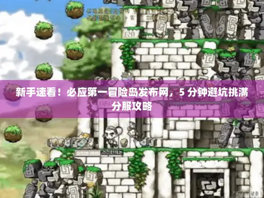 新手速看！必应第一冒险岛发布网，5 分钟避坑挑满分服攻略