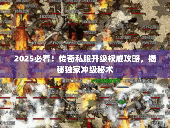 2025必看！传奇私服升级权威攻略，揭秘独家冲级秘术
