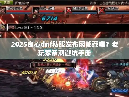 2025良心dnf私服发布网都藏哪？老玩家亲测避坑手册