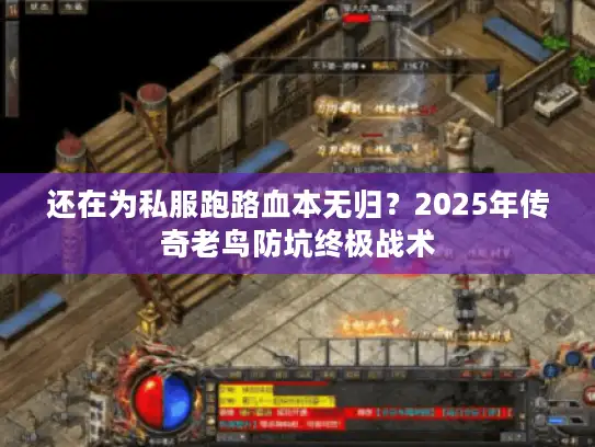还在为私服跑路血本无归？2025年传奇老鸟防坑终极战术
