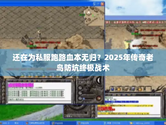 还在为私服跑路血本无归？2025年传奇老鸟防坑终极战术