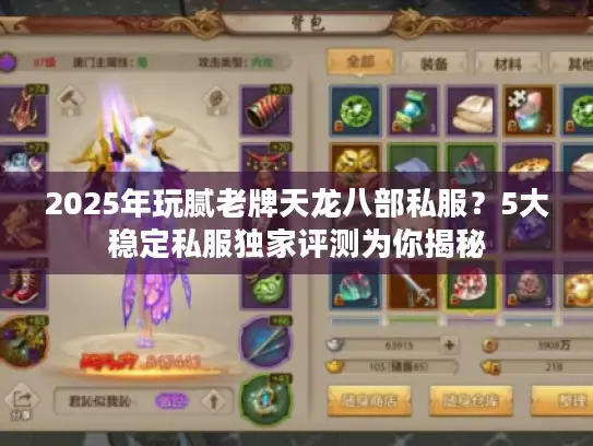 2025年玩腻老牌天龙八部私服?5大稳定私服独家评测为你揭秘 2025年玩腻老牌天龙八部私服?5大稳定私服独家评测为你揭秘