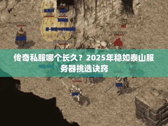 传奇私服哪个长久?2025年稳如泰山服务器挑选诀窍 传奇私服哪个长久?2025年稳如泰山服务器挑选诀窍