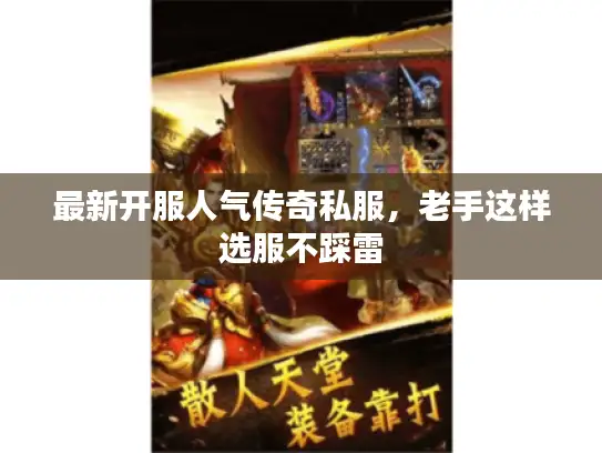 最新开服人气传奇私服，老手这样选服不踩雷