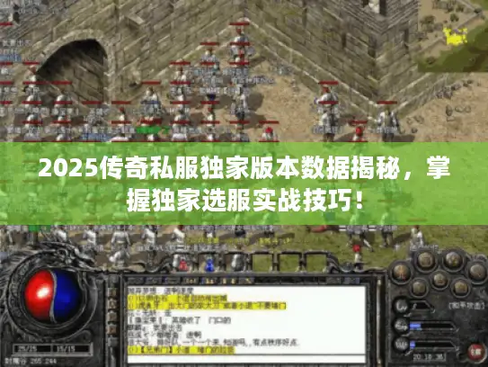 2025传奇私服独家版本数据揭秘，掌握独家选服实战技巧！