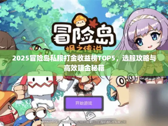 2025冒险岛私服打金收益榜TOP5，选服攻略与高效赚金秘籍