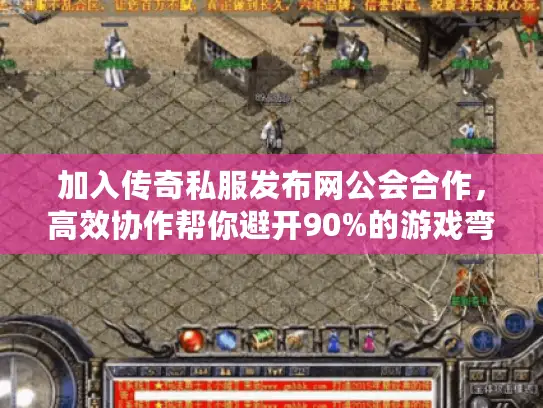 加入传奇私服发布网公会合作，高效协作帮你避开90%的游戏弯路！