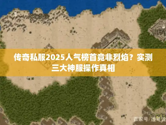传奇私服2025人气榜首竟非烈焰？实测三大神服操作真相