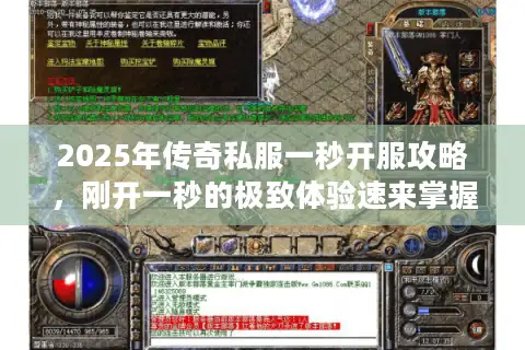 2025年传奇私服一秒开服攻略，刚开一秒的极致体验速来掌握！