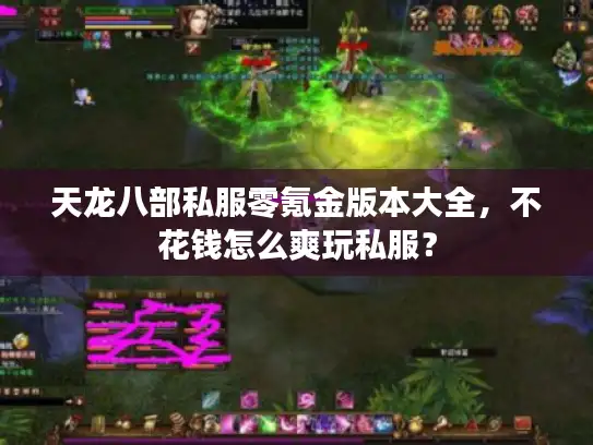 天龙八部私服零氪金版本大全，不花钱怎么爽玩私服？