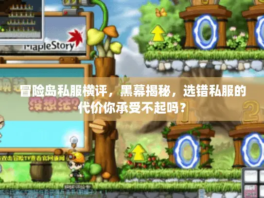 冒险岛私服横评，黑幕揭秘，选错私服的代价你承受不起吗？