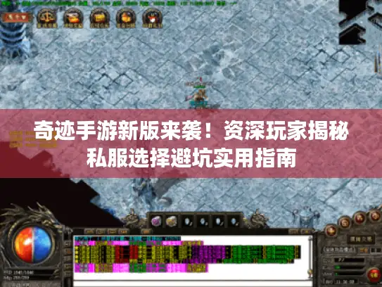 奇迹手游新版来袭！资深玩家揭秘私服选择避坑实用指南