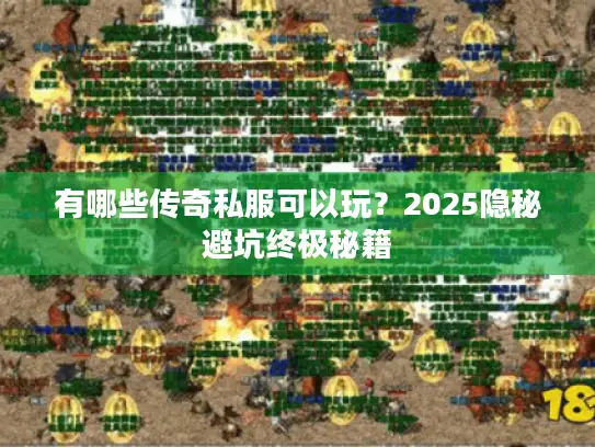 有哪些传奇私服可以玩？2025隐秘避坑终极秘籍