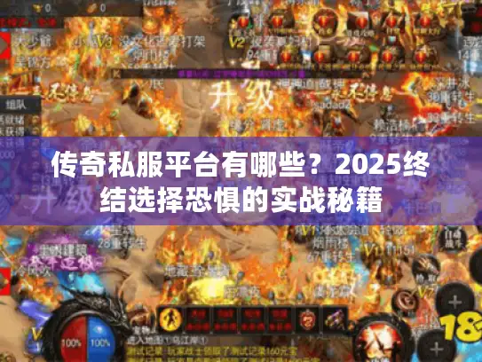 传奇私服平台有哪些？2025终结选择恐惧的实战秘籍