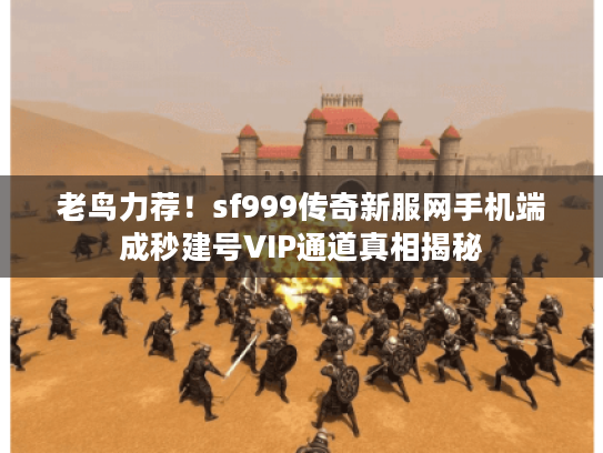 老鸟力荐！sf999传奇新服网手机端成秒建号VIP通道真相揭秘