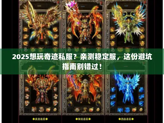 2025想玩奇迹私服？亲测稳定服，这份避坑指南别错过！