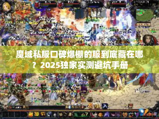 魔域私服口碑爆棚的服到底藏在哪？2025独家实测避坑手册