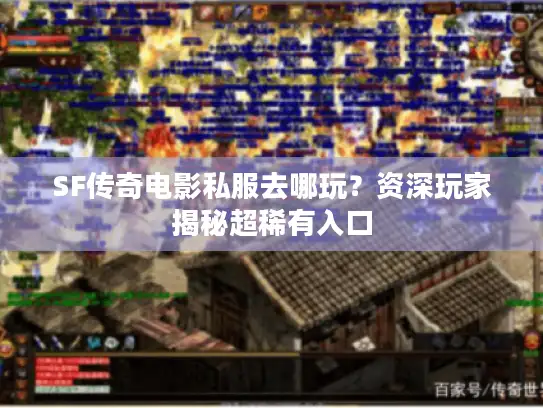 SF传奇电影私服去哪玩？资深玩家揭秘超稀有入口