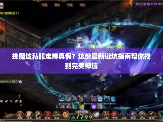 挑魔域私服难辨真假？这份最新避坑指南帮你找到完美神域