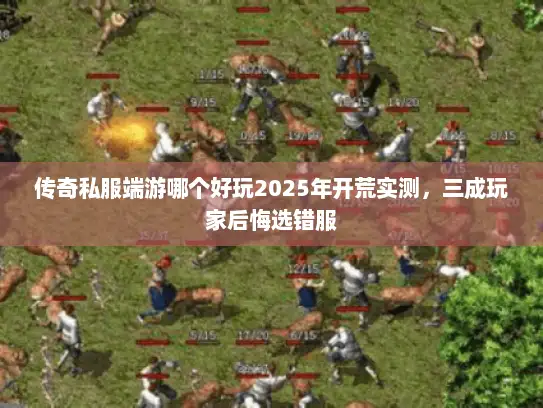 传奇私服端游哪个好玩2025年开荒实测,三成玩家后悔选错服 传奇私服端游哪个好玩2025年开荒实测,三成玩家后悔选错服