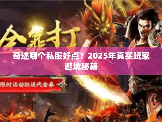 奇迹哪个私服好点？2025年真实玩家避坑秘籍