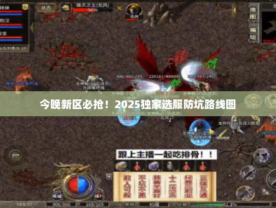 今晚新区必抢！2025独家选服防坑路线图
